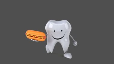 Eğlenceli çizgi film diş