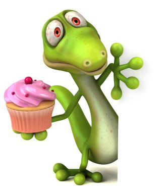 Eğlenceli çizgi film kertenkele