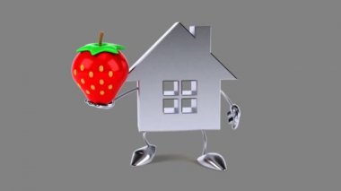 Eğlenceli çizgi film evi 