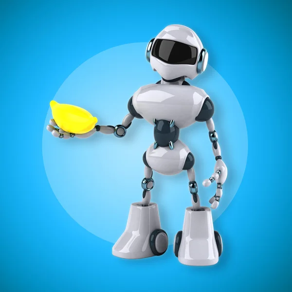 Fun cartoon Robot — Stock Photo, Image