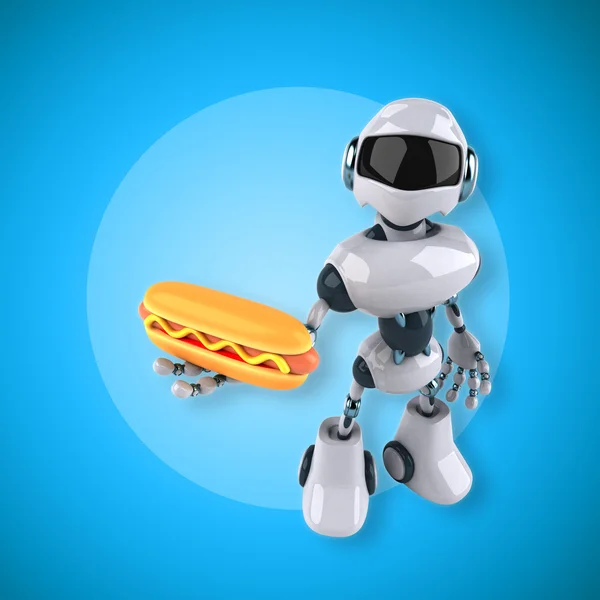 Fun cartoon Robot — Stock Photo, Image