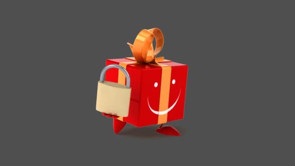Cadeau de dessin animé amusant 