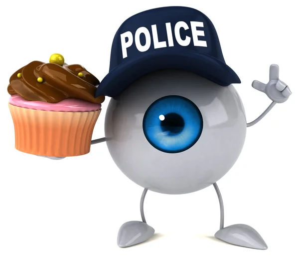 Fun cartoon Eye — Stock Photo, Image