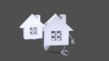 Eğlenceli çizgi film evi 