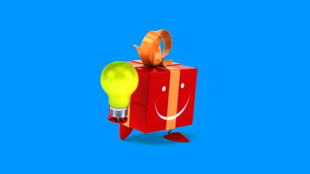 Веселый мультфильм — стоковое видео