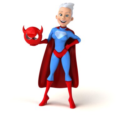 çizgi film süper kadın