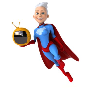çizgi film süper kadın