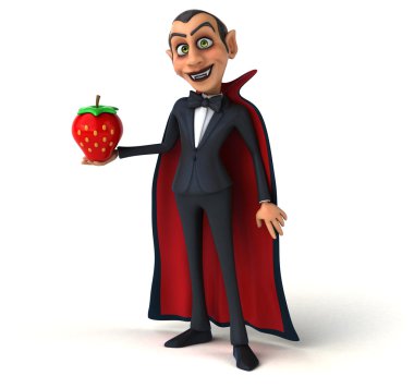 Eğlenceli çizgi film Vampire