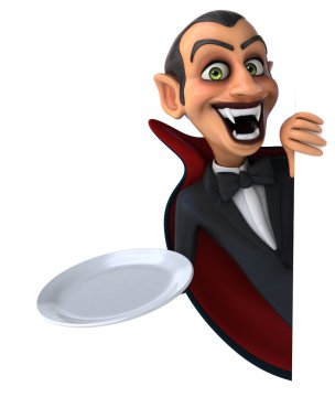 Eğlenceli çizgi film Vampire