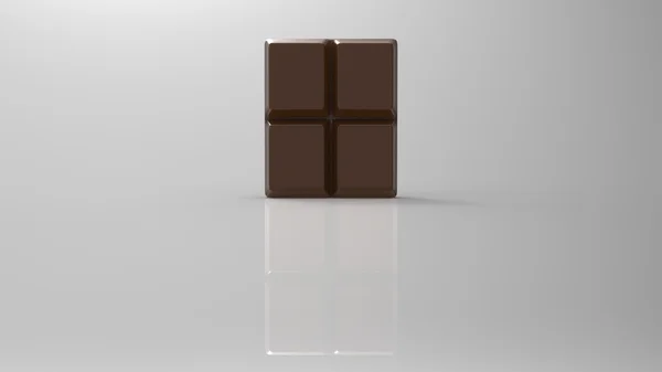 Мультяшный шоколад — стоковое фото