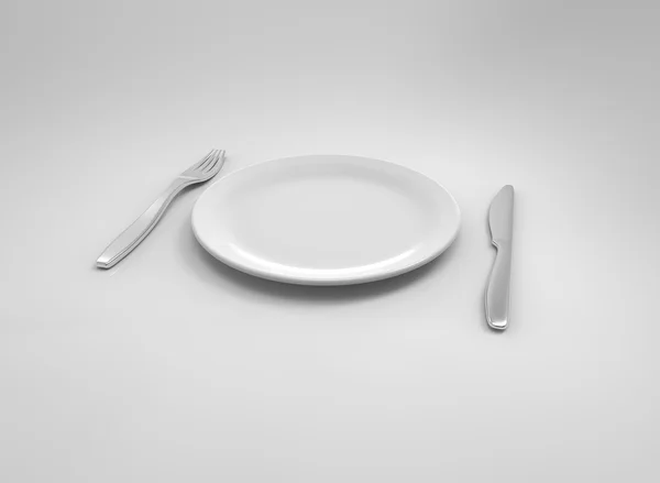 间歇性的空腹饮食 — 图库照片