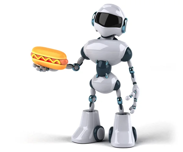 Fun cartoon Robot — Stock Photo, Image