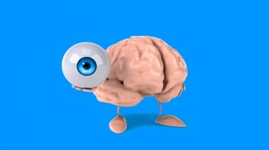 Eğlenceli çizgi film beyin