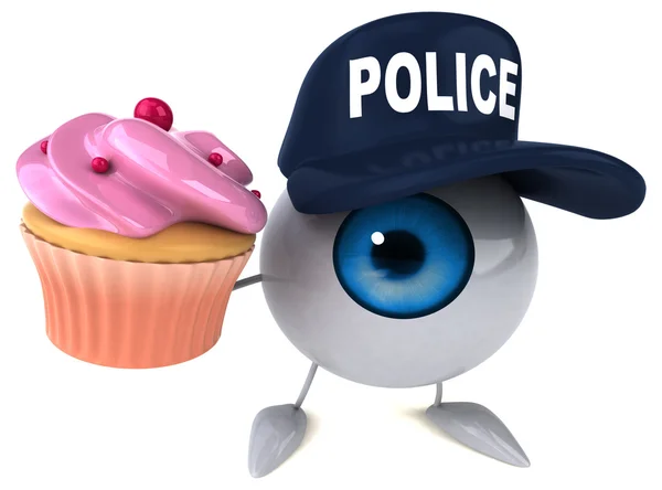 Fun cartoon Eye — Stock Photo, Image