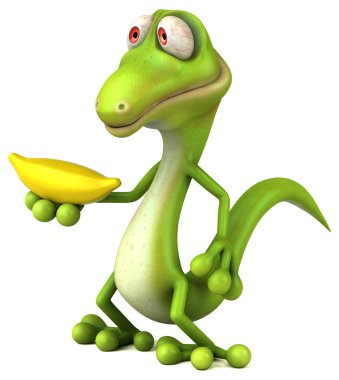 Eğlenceli çizgi film kertenkele