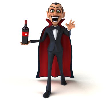 Eğlenceli çizgi film Vampire