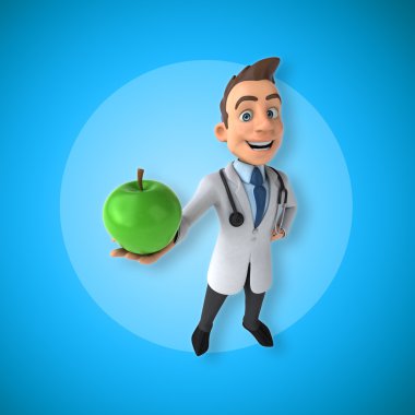 Eğlenceli çizgi film doktor