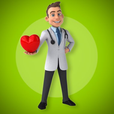 Eğlenceli çizgi film doktor