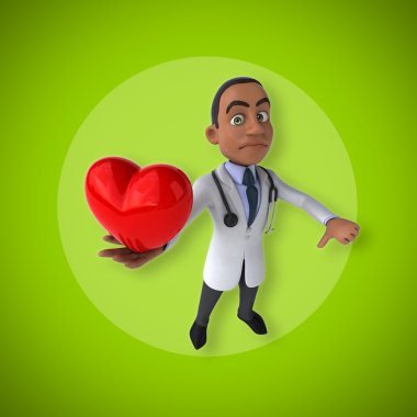 Eğlenceli çizgi film doktor