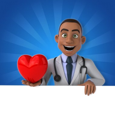 Eğlenceli çizgi film doktor