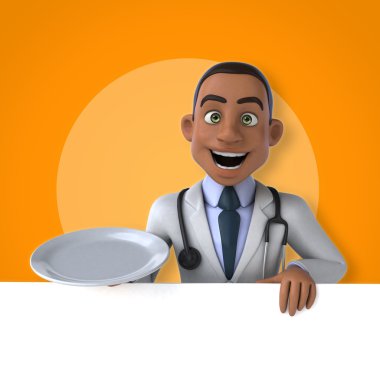 Eğlenceli çizgi film doktor