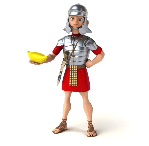 Caricature soldat romain — Photo