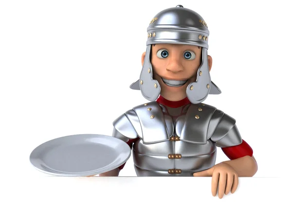 Cartoon roman soldier — Stock Photo, Image