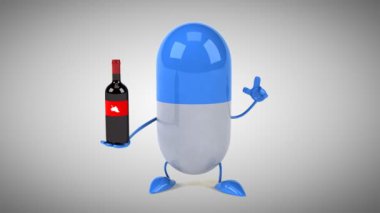 Eğlenceli çizgi film hap