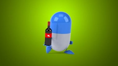 Eğlenceli çizgi film hap