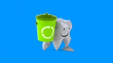 Eğlenceli çizgi film diş