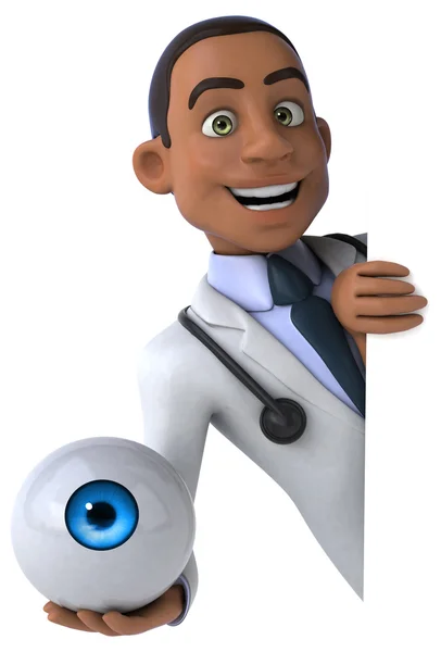 Divertido médico de dibujos animados —  Fotos de Stock