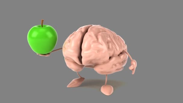 재미 있는 만화 뇌 — 비디오