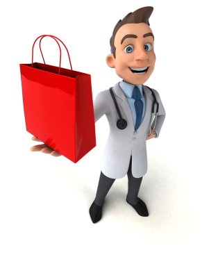 Eğlenceli çizgi film doktor