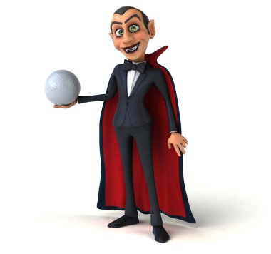 Eğlenceli çizgi film Vampire
