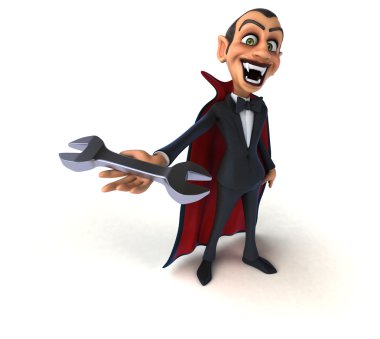 Eğlenceli çizgi film Vampire