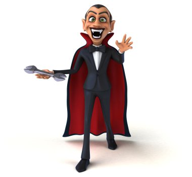 Eğlenceli çizgi film Vampire