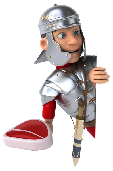 Cartoon Roman soldier — Stock Photo, Image