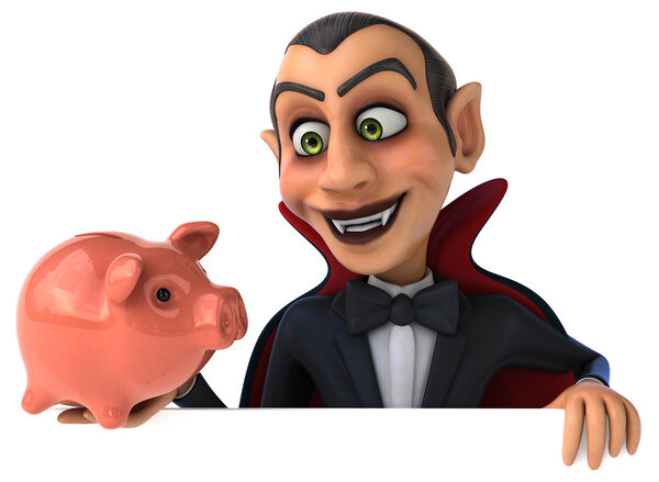 Весёлый мультфильм "Вампир"
