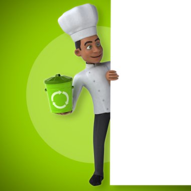 Eğlenceli çizgi film Şef