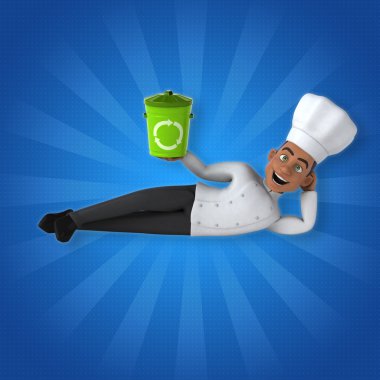 Eğlenceli çizgi film Şef