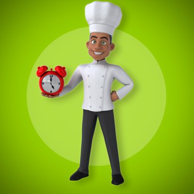 Eğlenceli çizgi film Şef