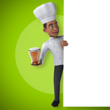 Eğlenceli çizgi film Şef