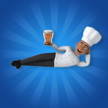 Eğlenceli çizgi film Şef