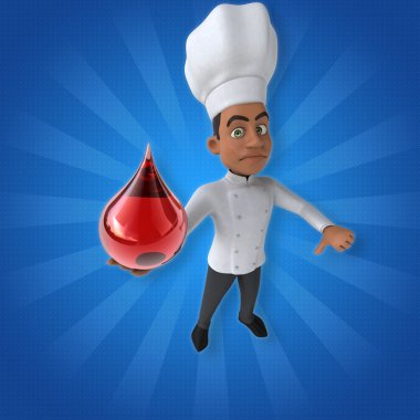 Eğlenceli çizgi film Şef