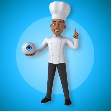 Eğlenceli çizgi film Şef