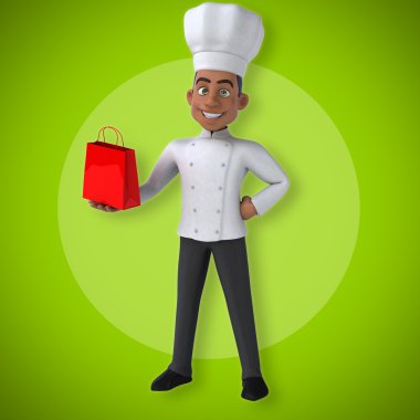 Eğlenceli çizgi film Şef