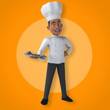 Eğlenceli çizgi film Şef