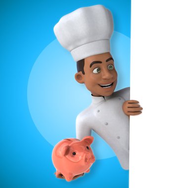 Eğlenceli çizgi film Şef