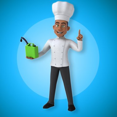 Eğlenceli çizgi film Şef