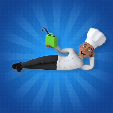 Eğlenceli çizgi film Şef